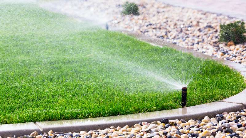 irrigation installation